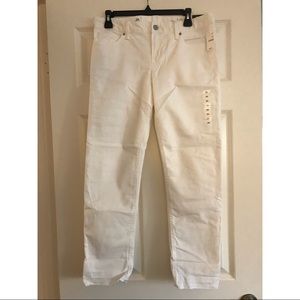NWT GAP Real Straight Skimmer Pants Size 29r